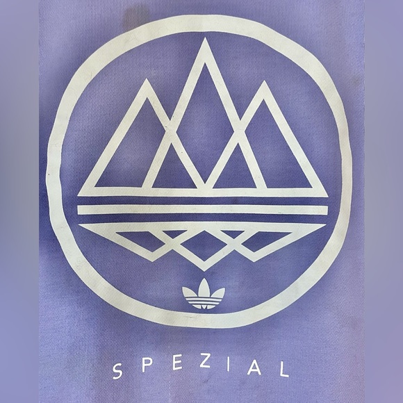 Adidas SPZL Mod Trefoil Crew Sweatshirt - Picture 3 of 8